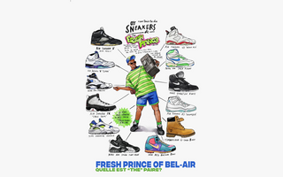 SNEAKERS DANS LE PRINCE OF BEL AIR