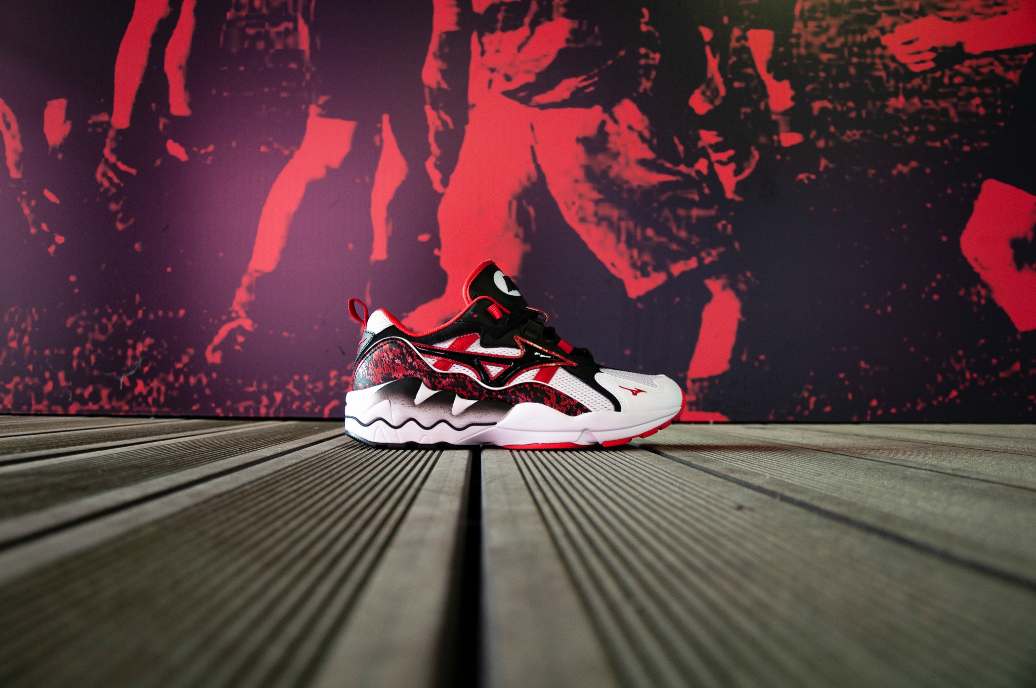 Mizuno wave on sale rider 1 splatter