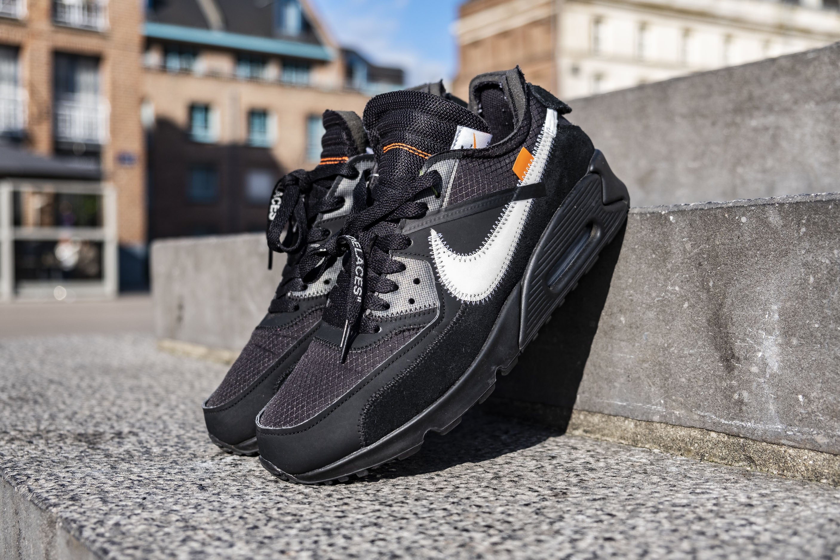 Off white x nike air max black Clearance