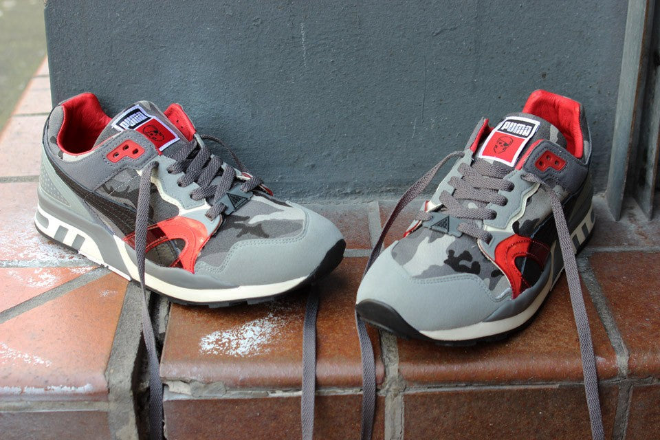 Puma best sale trinomic argente