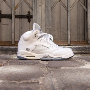 Air Jordan 5 Rétro "Metallic White"