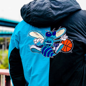 Blouson Starter Vintage "Charlotte Hornets" 1992