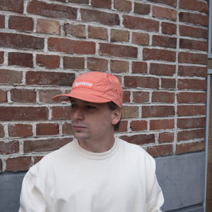 Supreme Overdyed Ripstop Camp Cap Peach
