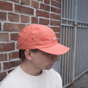 Supreme Overdyed Ripstop Camp Cap Peach