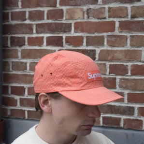 Supreme Overdyed Ripstop Camp Cap Peach