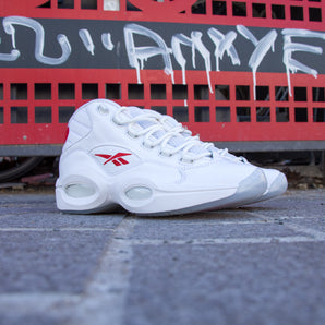 Reebok Question Mid White Red