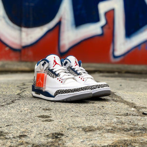 Air jordan 3 Rétro "True blue"