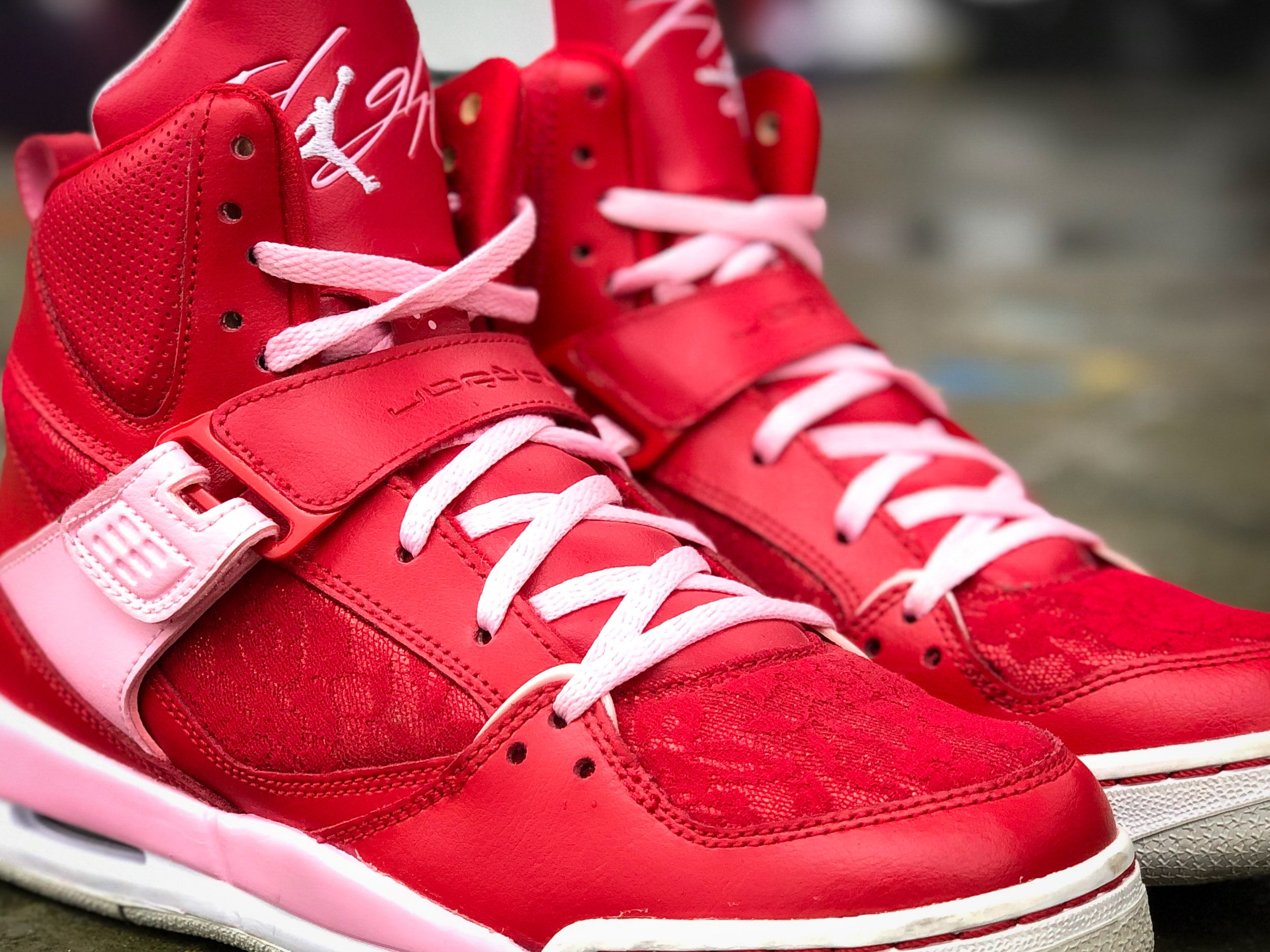 Jordan rouge et rose Clearance