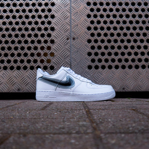 Nike Air Force 1 White Swoosh Black Superposé X Commandant Custom