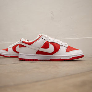 Nike Dunk Low "White University Red"