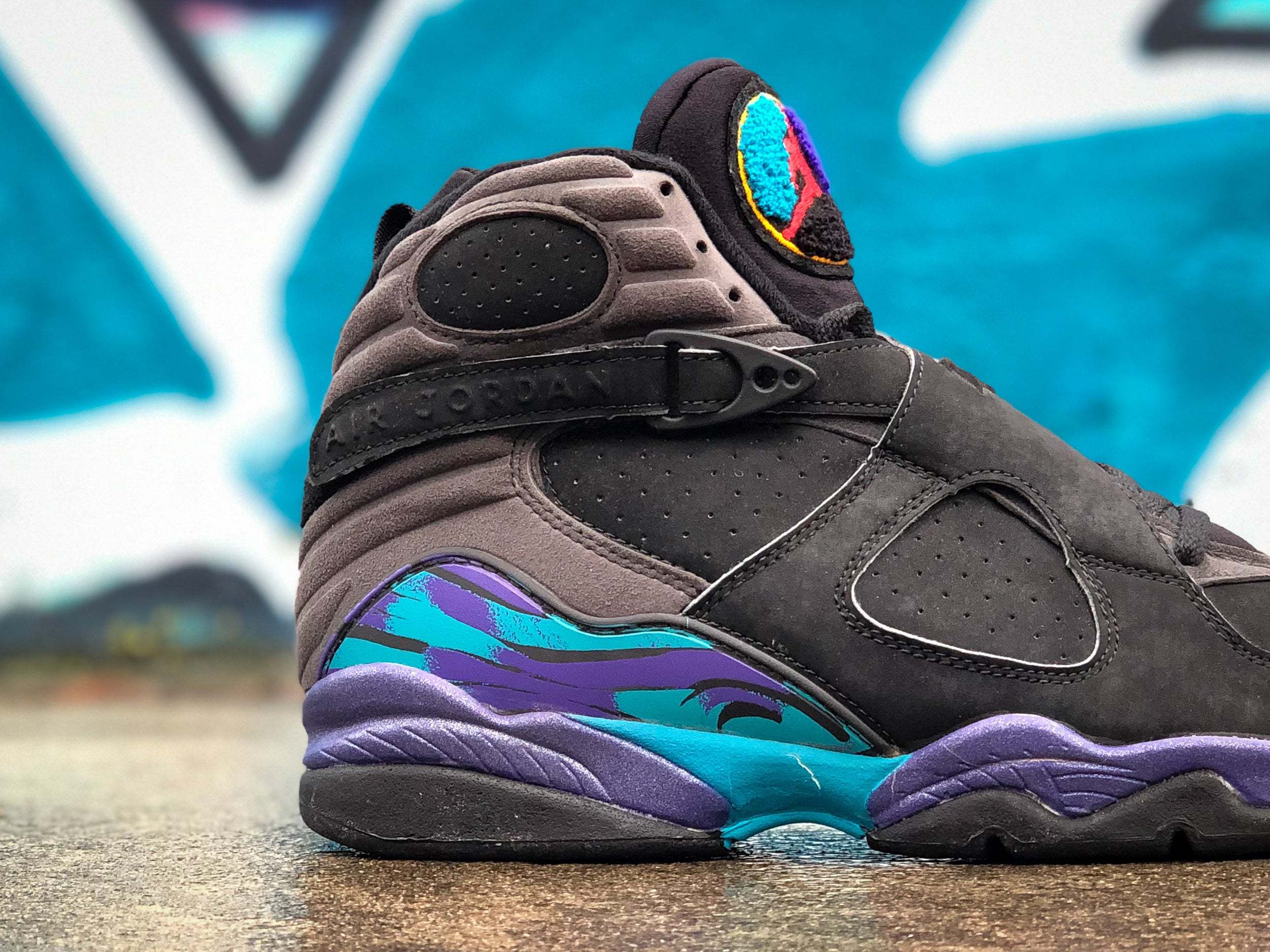 Air Jordan 8 OG 1993 Aqua All Star Game 130169 040 La Boite