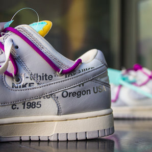 Off-White X Nike Dunk Low Lot 21