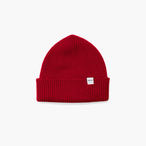 Parlez Cooke Heavy Knit Beanie  Red