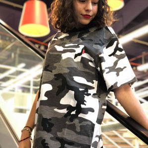 Supreme Snow camo pocket tee