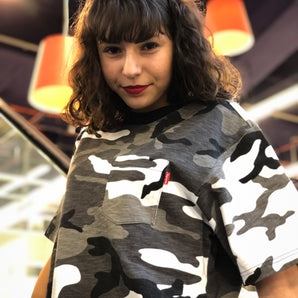 Supreme Snow camo pocket tee