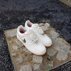 Travis Scott X Nike Air Force 1 Low "Sail"