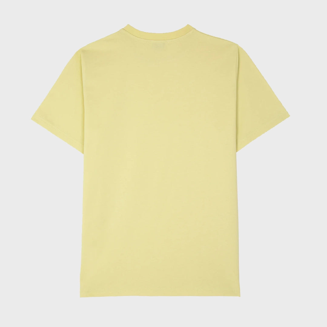 T shirt top jaune pale